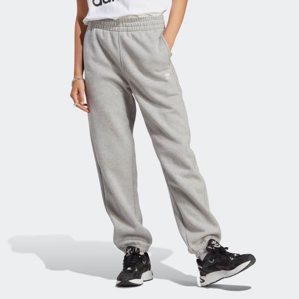 adidas Essentials Fleece Joggers Wonder White XL Womens Product Image