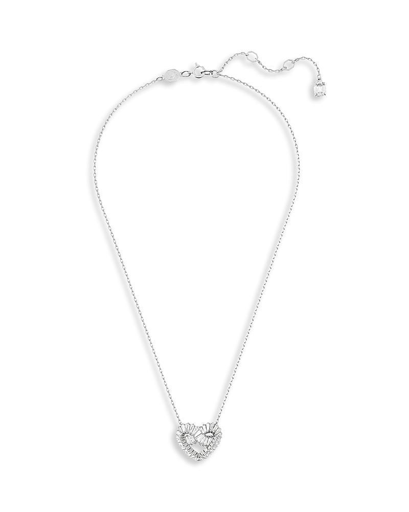 Swarovski Matrix Woven Crystal Heart Pendant Necklace Product Image