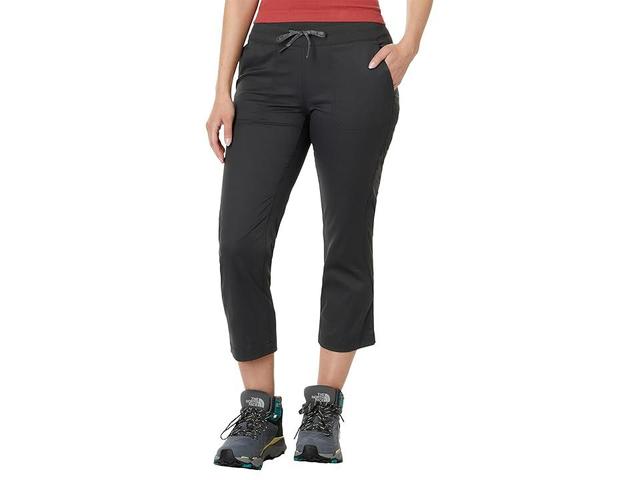 The North Face Aphrodite Motion Capris (Asphalt Grey) Women's Casual Pants Product Image