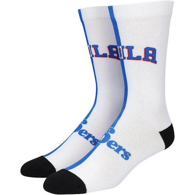 Mens Philadelphia 76ers Split Crew Socks Product Image