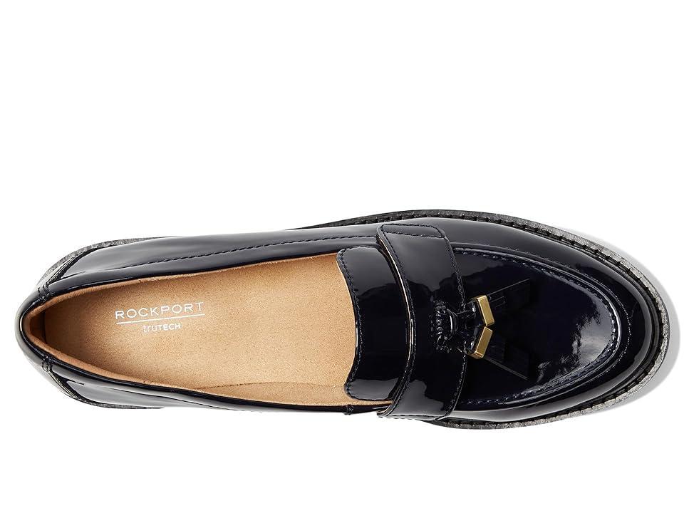 Rockport Kacey Tassel (Navy Patent) Women's Flat Shoes Product Image