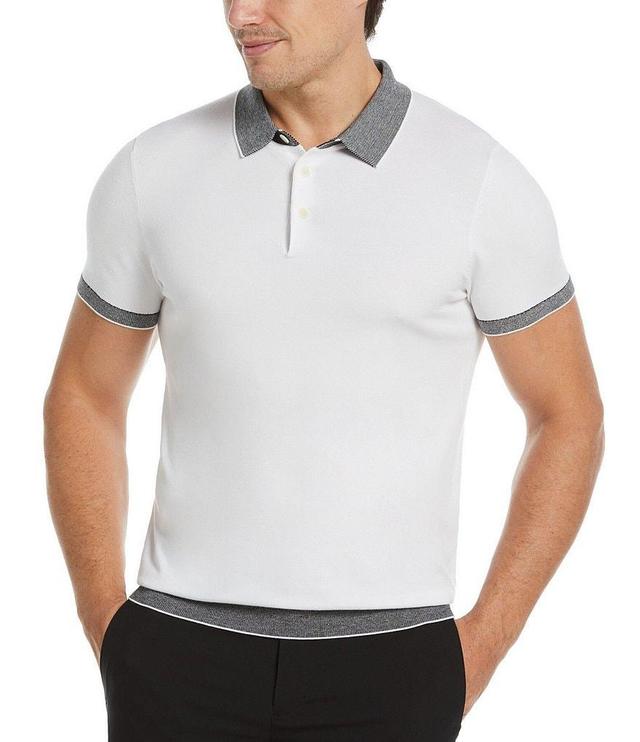 Perry Ellis Tech Short Sleeve Polo Shirt Product Image