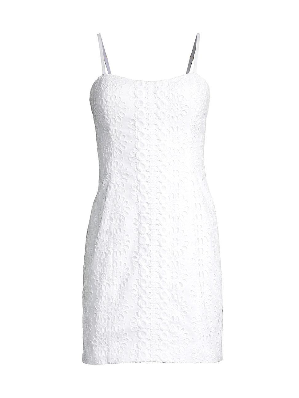 Lilly Pulitzer Shelli Eyelet Cotton Dress Product Image