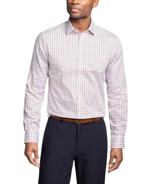 Tommy Hilfiger Mens Th Flex Regular Fit Stretch Twill Dress Shirt Product Image