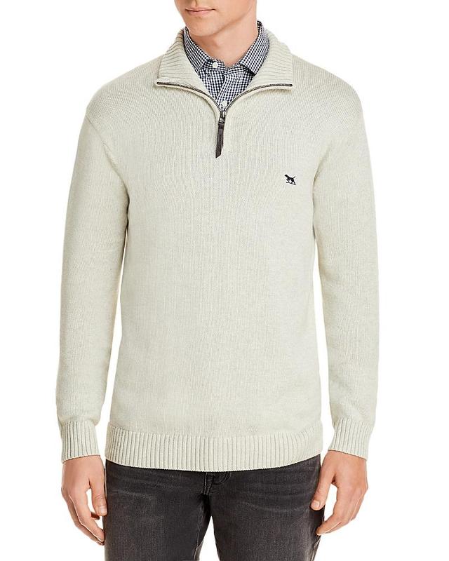 Mens Merrick Bay Quarter-Zip Sweater Product Image