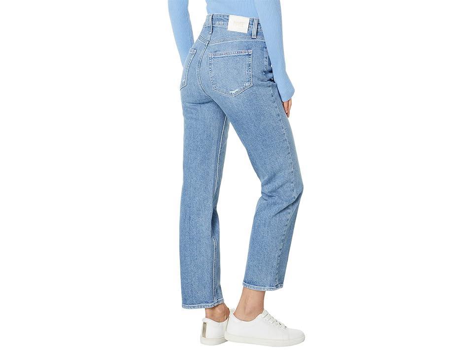 Paige Sarah Straight Ankle in San Sebastian Distressed (San Sebastian Distressed) Women's Jeans Product Image