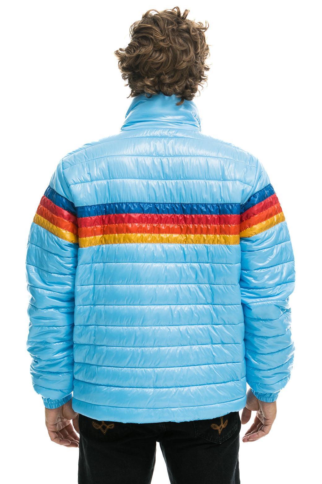 4 STRIPE TRAVELER JACKET - GLOSSY SKY Male Product Image