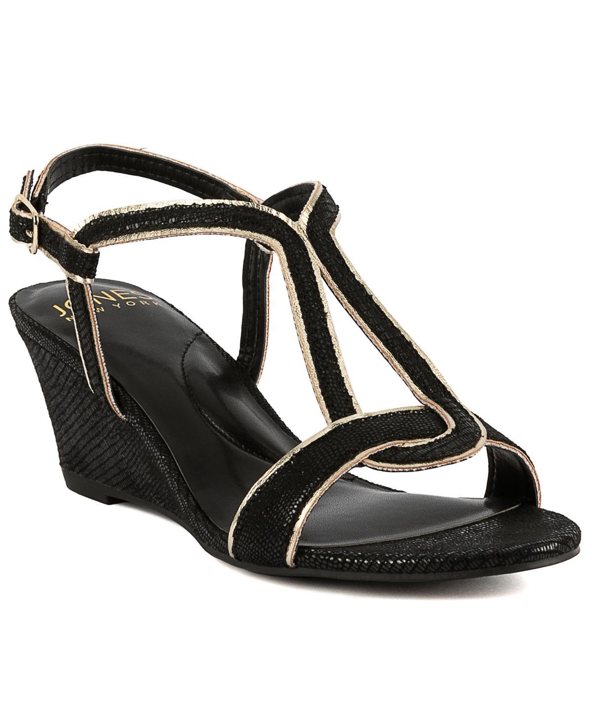 Jones New York Womens Denera Strappy Wedge Sandals Product Image