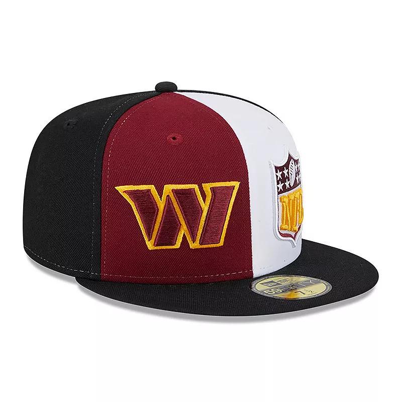 Mens New Era Burgundy/Black Washington Commanders 2023 Sideline 59FIFTY Fitted Hat Product Image