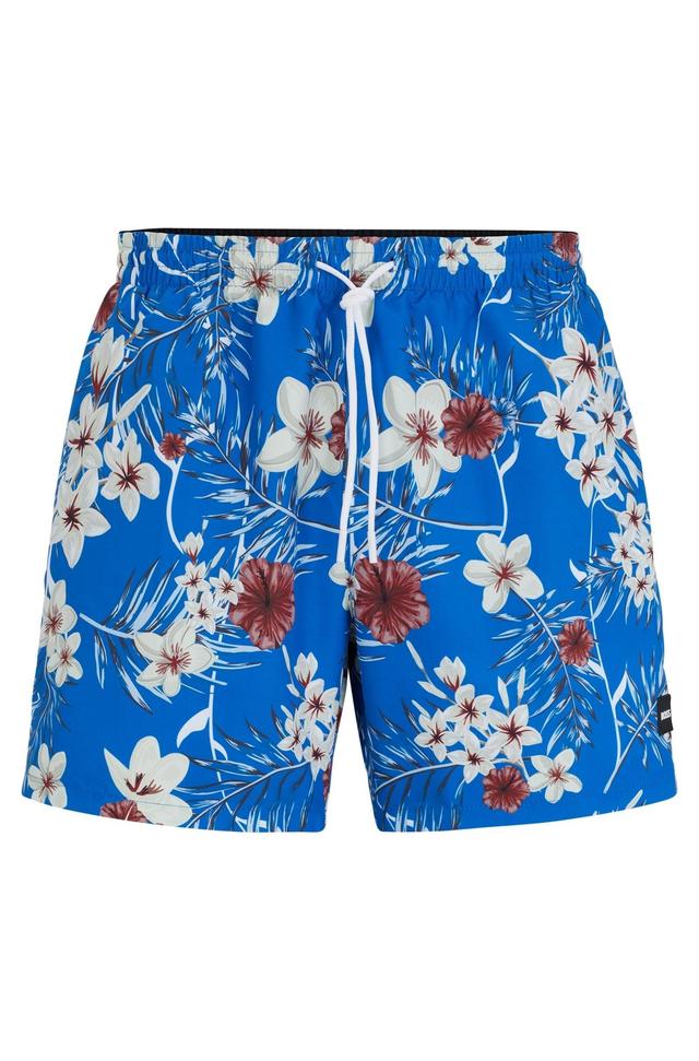 Boss TROPICAL-PRINT QUICK-DRYING SWIM SHORTS Male Product Image