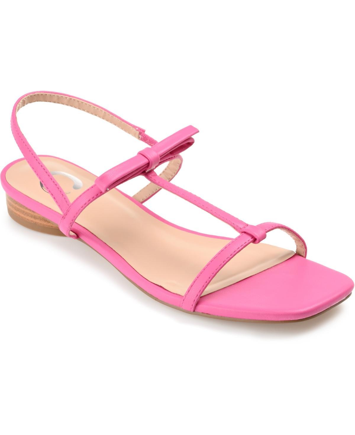 Journee Collection Zaidda Womens T-Strap Sandals Product Image