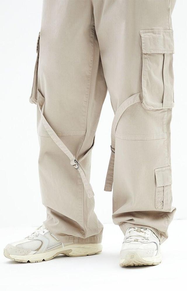 Mens Baggy Cargo Canvas Pants Product Image