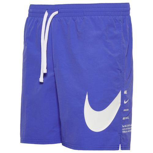 Nike Mens Nike Graphic HBR 7 Shorts - Mens Purple/White Product Image