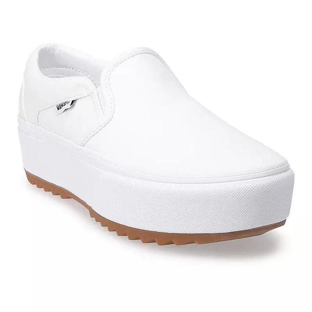 Vans Asher Platform ST Womens Slip-On Shoes Product Image