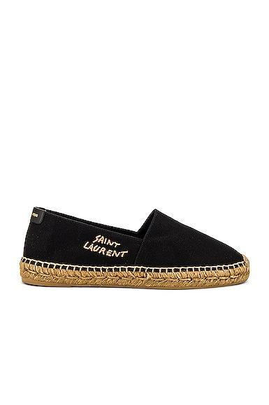 Saint Laurent Embroidered Espadrille Slip-On Product Image