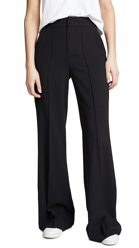 alice + olivia Dylan High Waisted Leg Pants | Shopbop Product Image