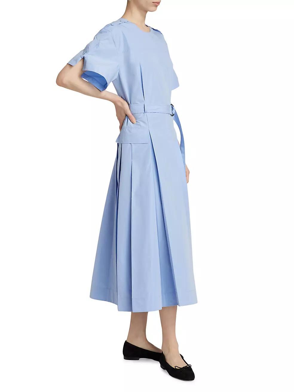 SS Utility Pleated Midi-Dress Product Image