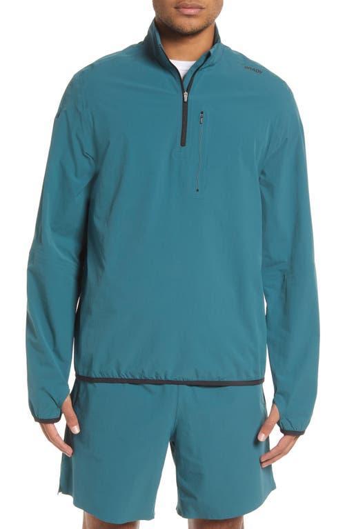 Mens Brady Black Zero Weight Half-Zip Pullover Top Product Image