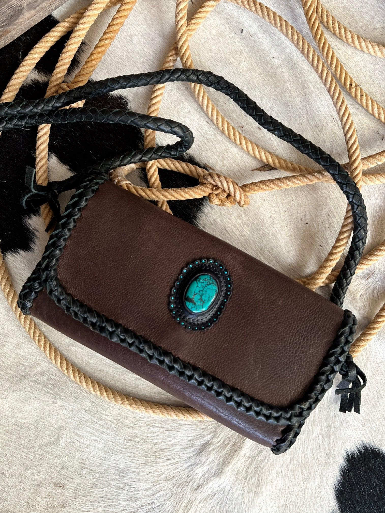 Darling Blue Eyes Leather Bag Product Image