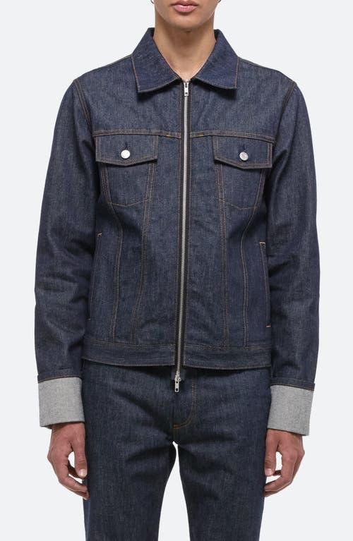 Mens Denim Trucker Jacket Product Image