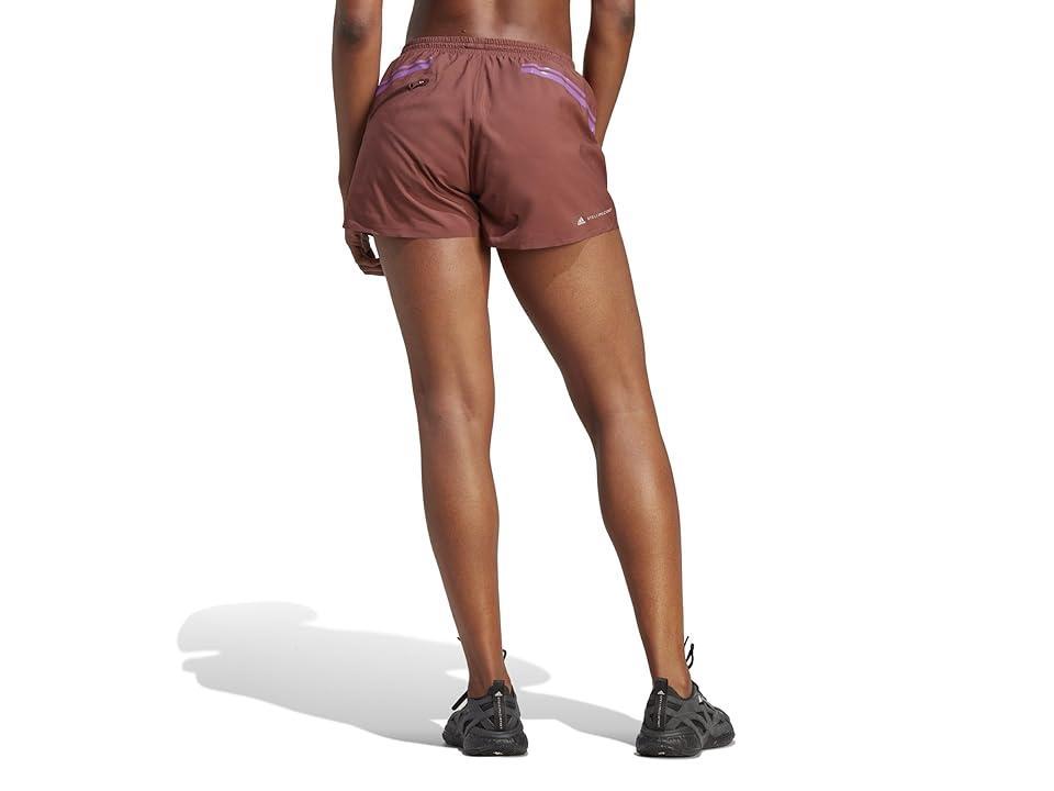 adidas by Stella McCartney Truepace Running Shorts IL4177 (Bitter Chocolate/Deep Lilac) Women's Shorts product image