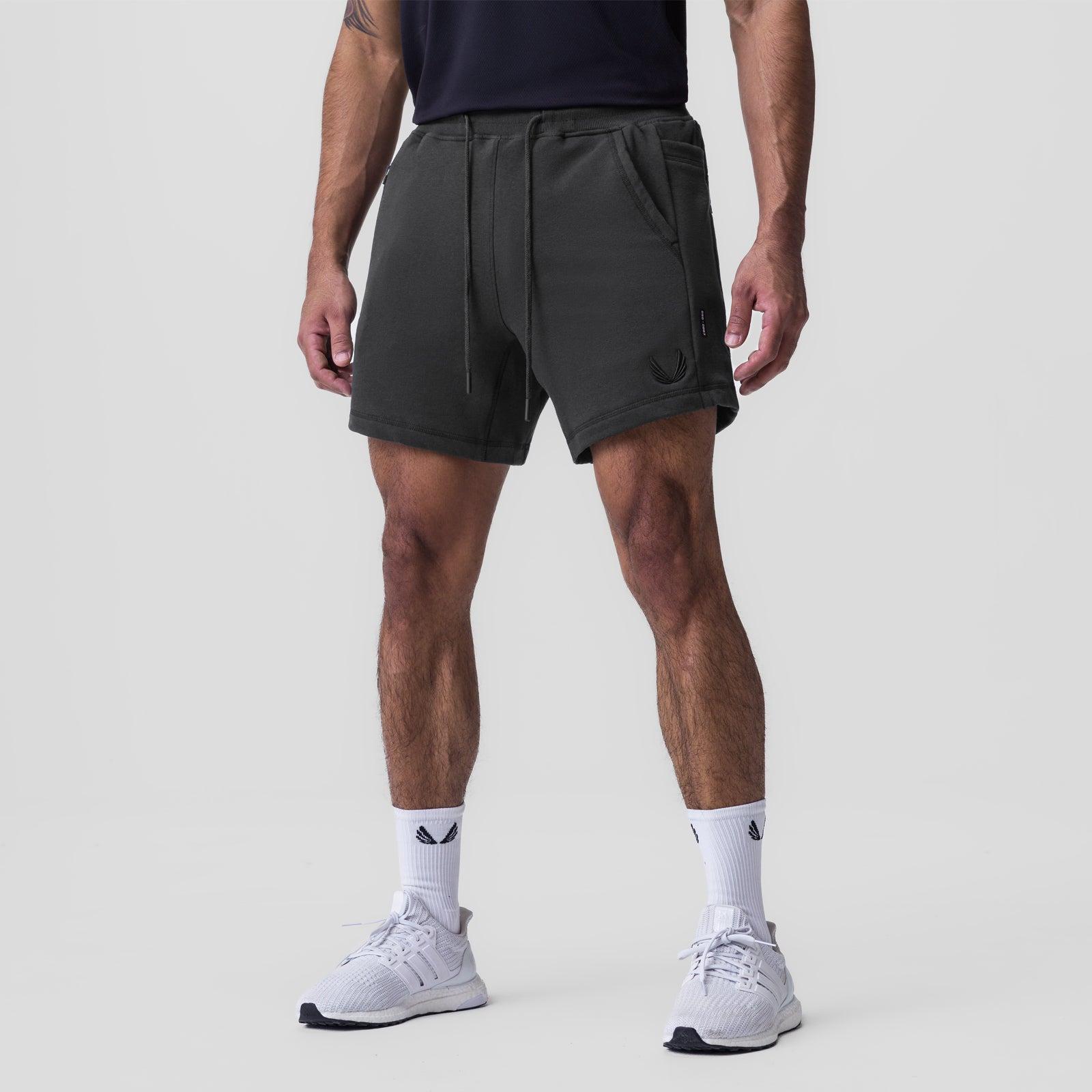 0867. Tech-Terry™ Sidelock Sweat Short - Black Product Image