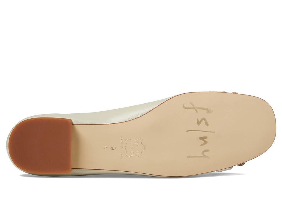 French Sole Lydia (Bone Moscow Suede) Women's Shoes Product Image