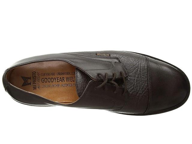 Mephisto Melchior (Dark Smooth/Grain) Men's Lace up casual Shoes Product Image