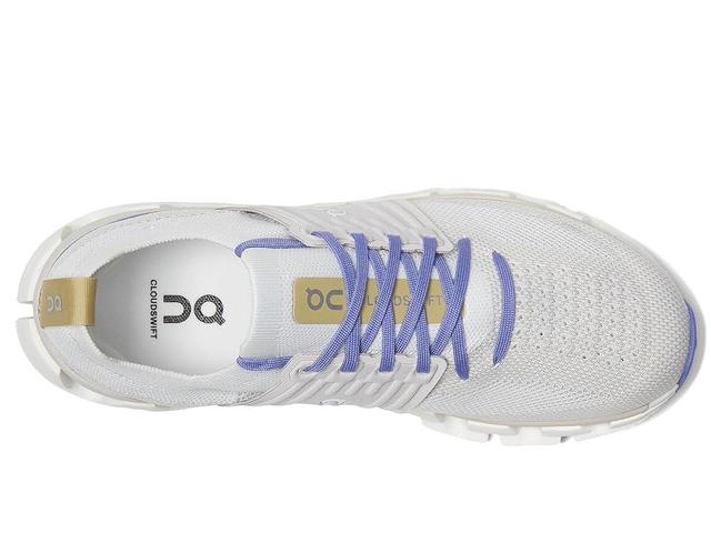 On Women's Cloudswift 3 (White/Blueberry) Women's Shoes Product Image