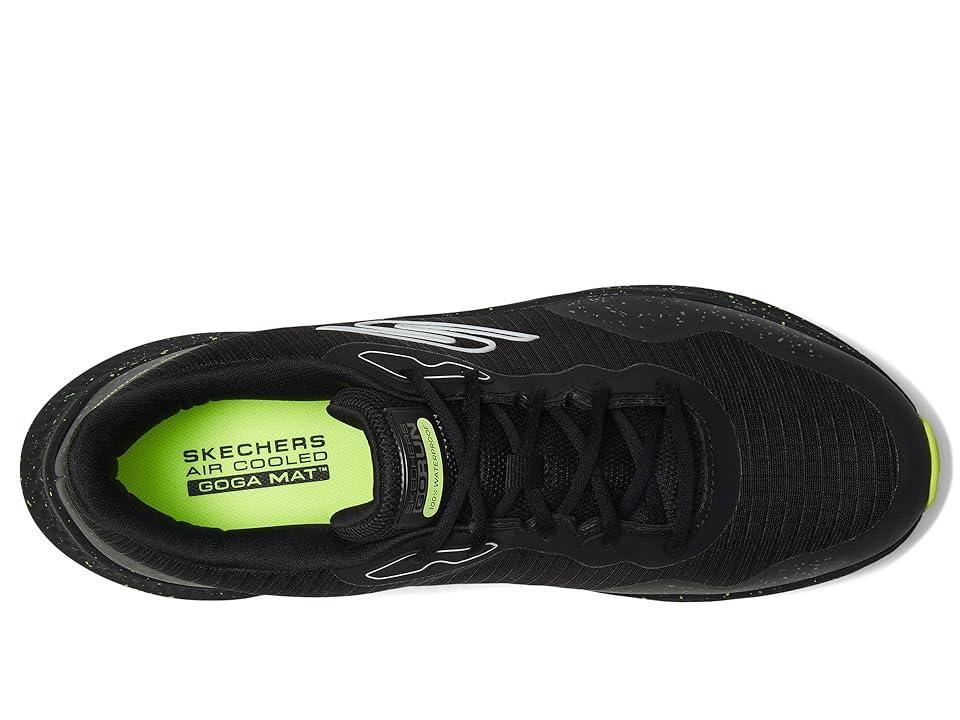 SKECHERS Go Run Consistent 2.0 - 100% Waterproof Piedmont Low Top Lime) Men's Shoes Product Image