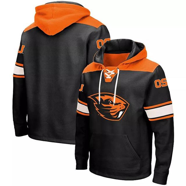 Mens Colosseum Oregon State Beavers 2.0 Lace-Up Hoodie Product Image