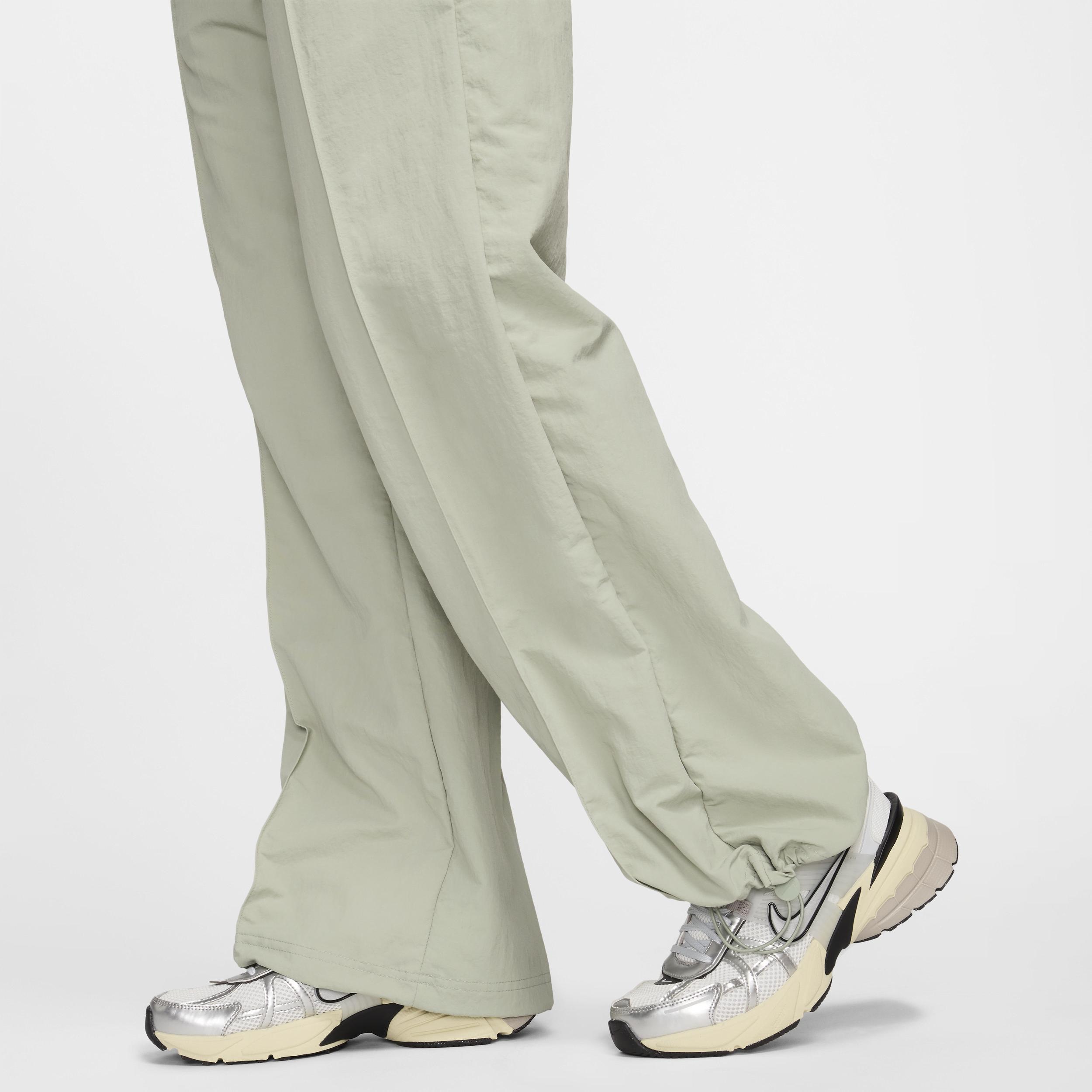 Nike Womens Nike Trend Woven Mid Rise Pants - Womens Jade Horizon/Sail Product Image