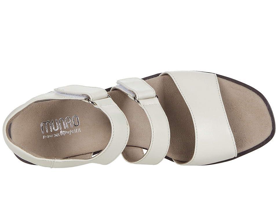 Munro Shay White Leather) Women's Shoes Product Image