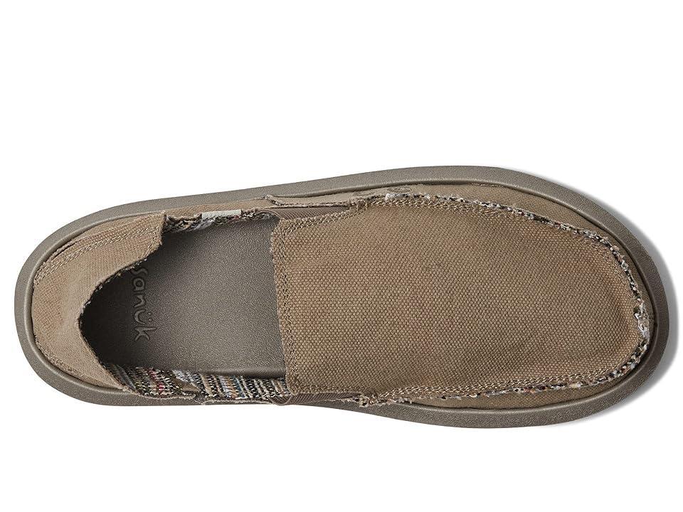 Sanuk Vagabond Sidewalk Surfer ST Hemp (Earth) Men's Shoes Product Image