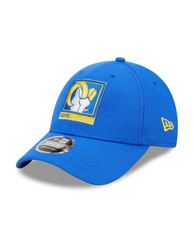 Mens New Era Royal Los Angeles Rams Framed Af 9FORTY Snapback Hat Product Image