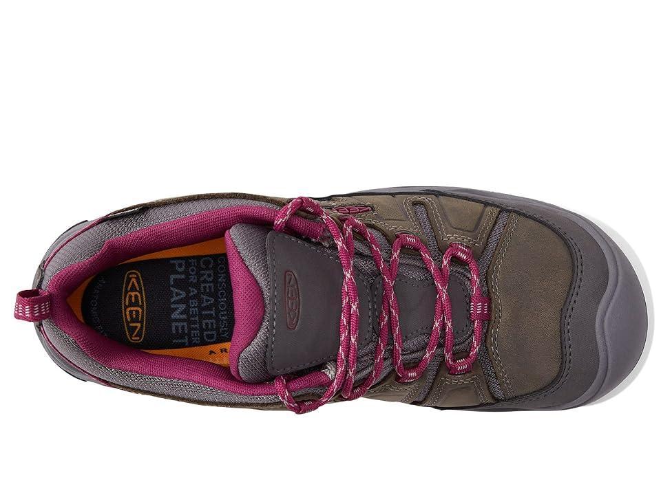 KEEN Circadia Waterproof (Steel Grey/Boysenberry) Women's Waterproof Boots Product Image