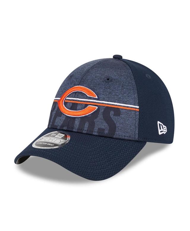 Mens New Era Navy Chicago Bears 2023 Nfl Training Camp Primary Logo 9FORTY Adjustable Hat Product Image