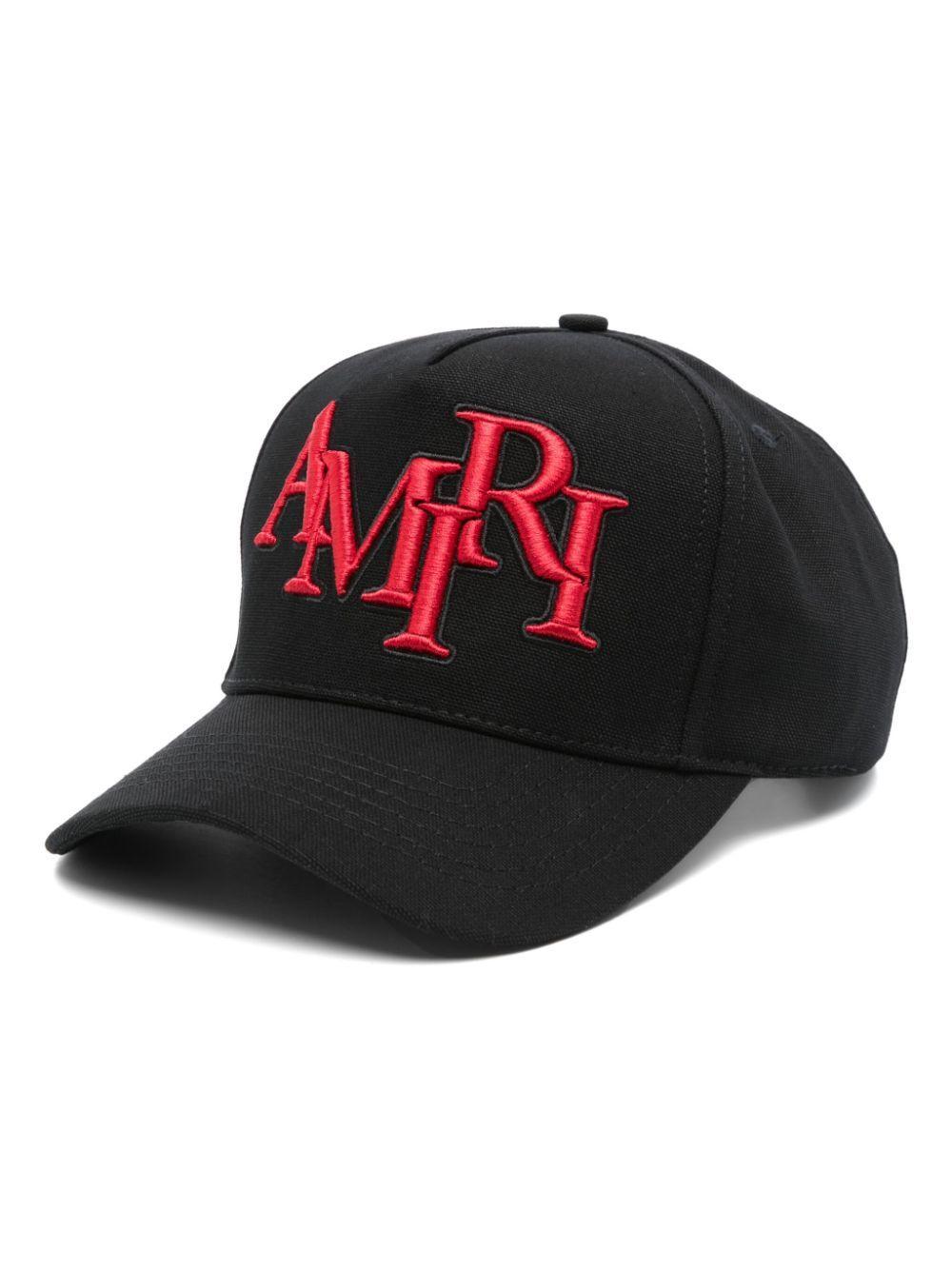 AMIRI Logo-embroidered Cap In Black Product Image