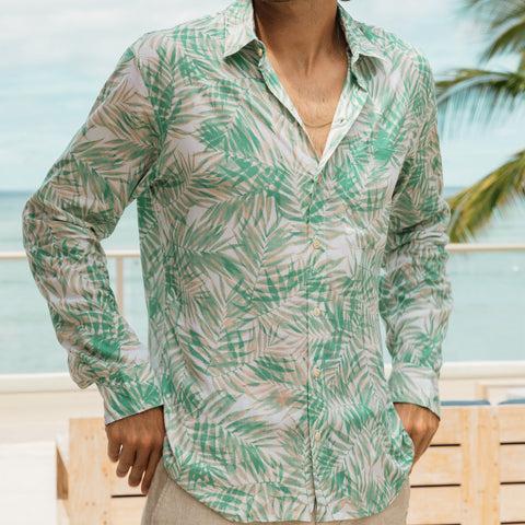 The Breezy Tropics - Long Sleeve Shirt Product Image