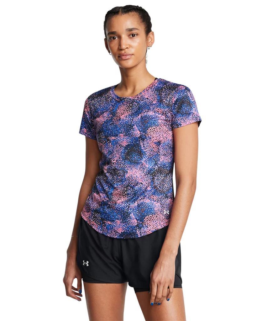 Women's UA CoolSwitch Run Atoll Short Sleeve Product Image