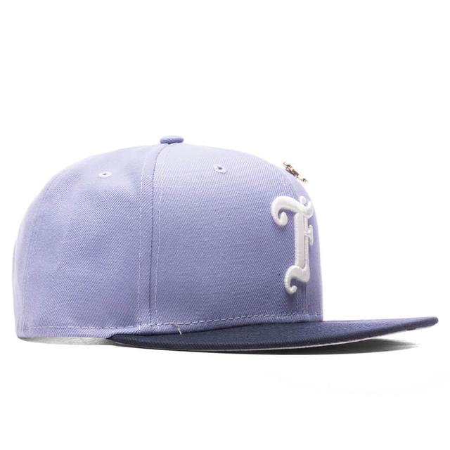 Feature x New Era Old English F Snapback Hat w/ Pin - Lavender/Night Shift Navy Male Product Image