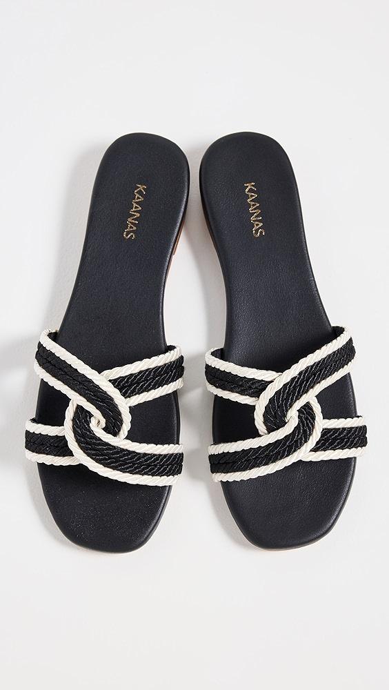 KAANAS Olas Corded Infinity Sandals | Shopbop Product Image