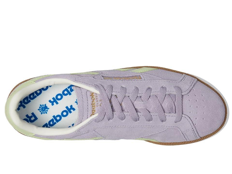 Reebok Lifestyle Club C Grounds UK (Dusk /Astro Lime/Gum) Women's Shoes Product Image