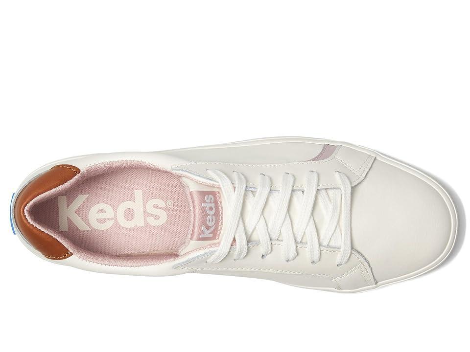 Keds Pursuit Lace Up Cognac Leather) Women's Shoes Product Image