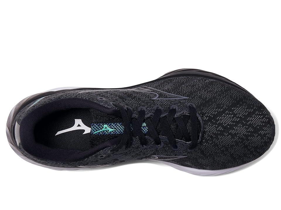 Mizuno Wave Inspire 19 Metallic Grey) Men's Shoes Product Image