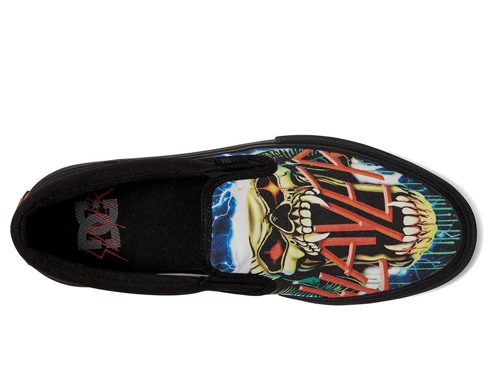 DC DC X Slayer Sneaker Collection ((Manual Slip OnBlack/ Green) Men's Shoes Product Image