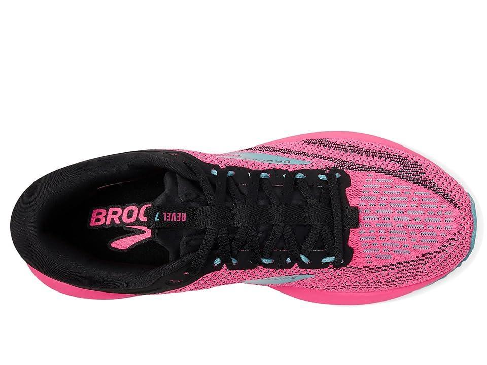 Brooks Revel 7 (Knockout PinkAqua) Women's Running Shoes Product Image