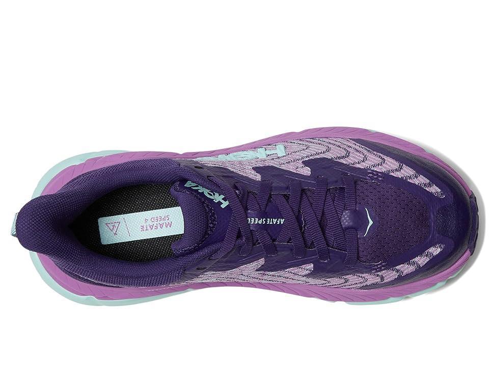 Hoka Women's Mafate Speed 4 (Night Sky/Orchid Flower) Women's Shoes Product Image