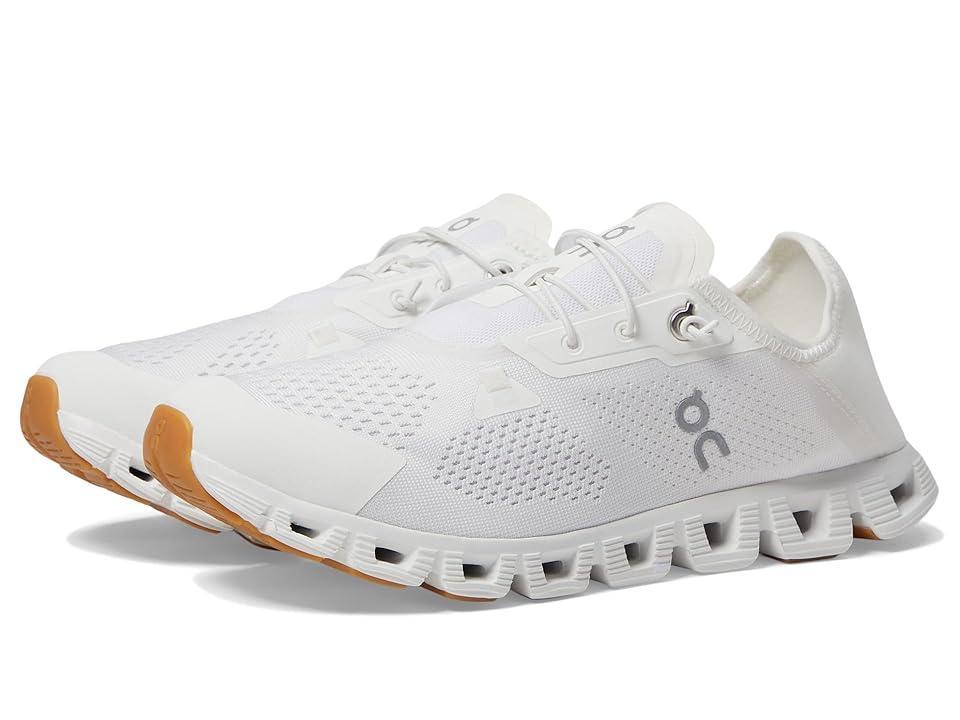 On Cloud 5 Coast Sneaker in White Product Image