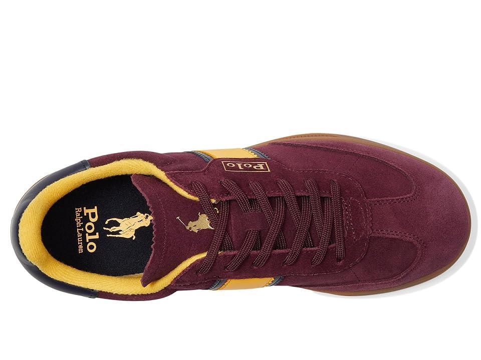 Polo Ralph Lauren Mens Heritage Aera Suede Sneakers Product Image